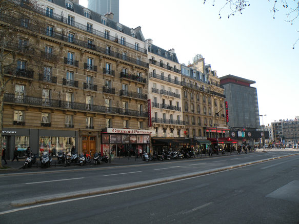  bd du Montparnasse, côté 14e